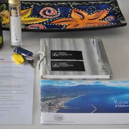 Elion Luxury Apartments Каламата Экстерьер фото
